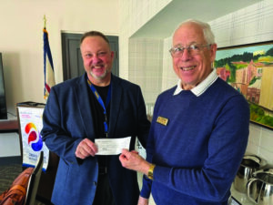 Service club supports Aspire